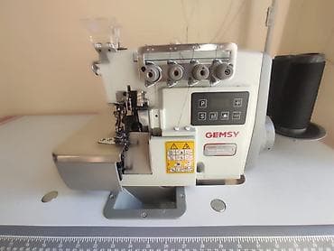 Tikiş maşını Gemsy, Yeni,Overlok, 4 saplı, Ünvandan götürmə — 2