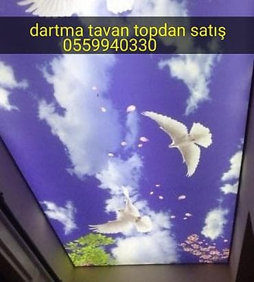 Натяжные потолки: Dartma tavan – topdan satış TEKTUM KM 2 Alman istehsalı dartma — 1