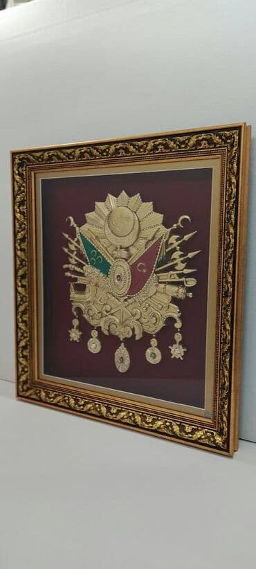 idman şəkilləri: Osmanlı Tuğrası Bakıda. qızılı və gümüşü rənglərdə hazırlamışam. İdeal — 6