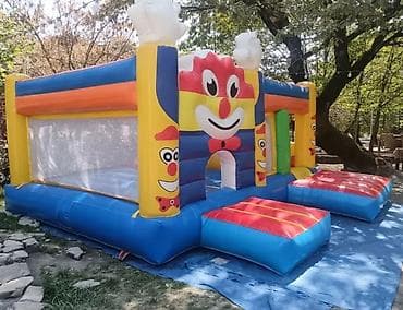 Другое для спорта и отдыха: Uşaq üçün şişmə atraksion – kloun temalı batut və slayd kompleksi - — 2