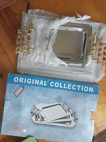 serviz alıram: Paslanmayan poladdan “Original Collection” süfrə ləvazimatı – 3 ədəd — 1