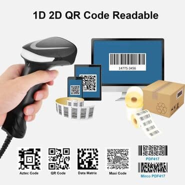 Barkod skaner "JRHC HC-655" Təsvir JRHC Simli Barkod Skaneri 1D və 2D lalafo.az -da — 4 Barkod skaner "JRHC HC-655" Təsvir JRHC Simli Barkod Skaneri 1D və 2D — 4