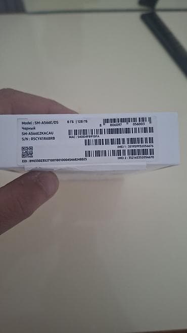 Samsung Galaxy A56, 128 GB, rəng - Qara, İki sim kartlı