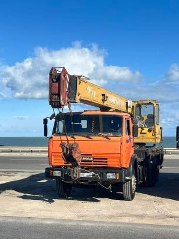 yuk masini sifaris: Avtokran – KAMAZ bazasında, 25 ton qaldırma qabiliyyəti Tətbiq — 1
