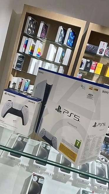ps 4 slim: Məhsul: Sony PlayStation 5 slim 1tb (PS5) Pakofka açlamşdır kontakt — 1