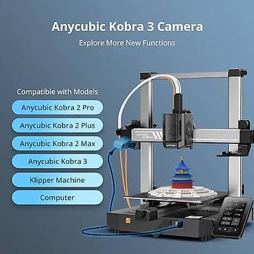 krosna aparatı: Satışa tam yeni Anycubic Kobra 3 3D printer təqdim olunur. Printer — 2