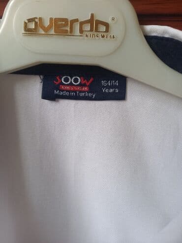 ağ kişi krossovkaları: Köynək, Boss, rəng - Ağ — 7