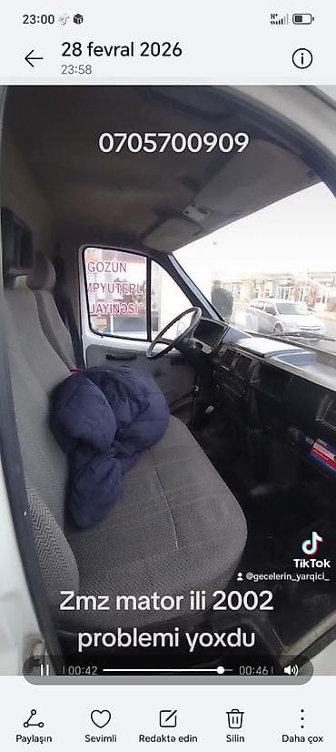 gaz 3105: QAZ Gazel 33025: 2.4 l | 2002 il 51000 km Universal — 7