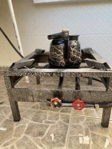 заказать гбо 4 поколения: Kampaniya tipli qazlı küçə/plov ocağı + çaydan - Möhkəm metal — 2