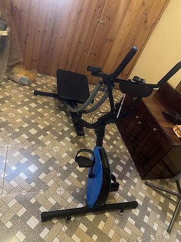 skuter az: Velotrenajor və qarın-press üçün çoxfunksiyalı ev trenajoru - Kombinə — 8