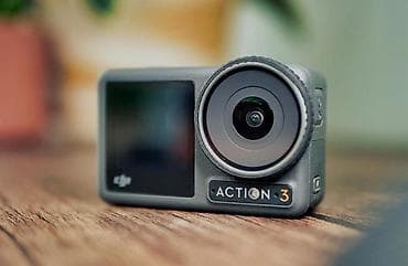 kask kamera: DJI Osmo Action 3 action kamerası - 1/1.7" sensor və geniş bucaq — 1