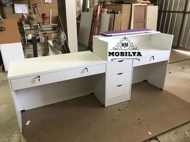 yazı masası qiyməti: 🔺️Resepşn masası yenidir.İstenilen ölçü və rəngdə sifarişlər qəbul — 3