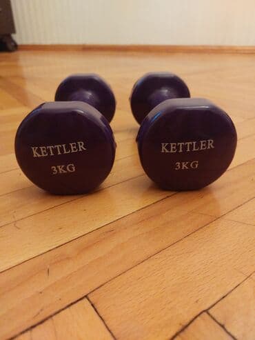 Dəmir Qantellər, Çəki: 3 kq, Yeni