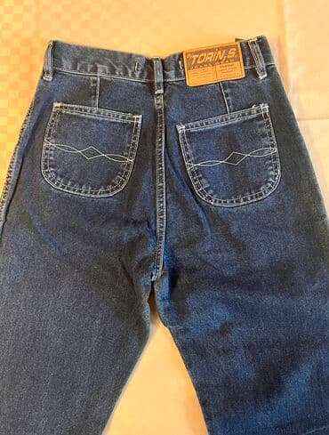 Toy paltarları və aksesuarları: Djins. Alman malı. Ölçülər: Taliya 58-70 sm. Hündürlük: 1,30 Təzə — 8