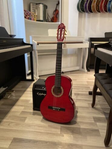 elektron gitar: Mbat klassik gitara Model: 4/4 Klassik,akustik,elektron,bass gitara — 1