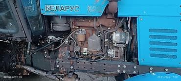 şin və disklər: Belarus MTZ traktoru - Güclü dörd silindrli dizel mühərrik - Ön və — 4