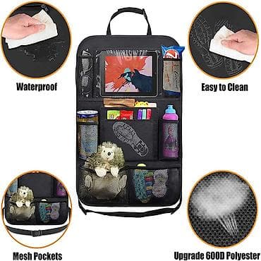 Məktəb çantaları: Avtomobil oturacağının arxa hissəsi üçün çoxfunksiyalı aksesuarı. - — 2