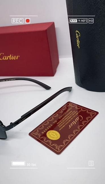 ocki: Cartier gün eynəyi - Brend: Cartier - Model: kvadratvari — 2