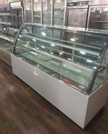 Şüşə vitrinlə soyuducu vitrinin - Tətbiq sahəsi: şirniyyat, desert