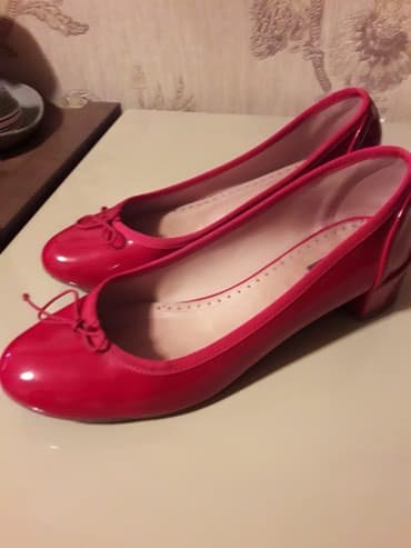 eqa shoes ecemi: Tuflilər, Ölçü: 39, rəng - Qırmızı, İşlənmiş — 2