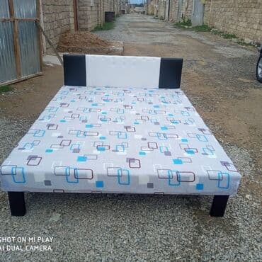 Çarpayı təzə Hazırı var Çatdırılma var 1 nəfərlik 60 manat 2 nəfərlik