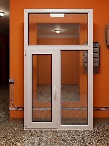 PVC plastik pəncərə Pəncərə - 60 AZN Ölçülər: hünd. (1.65m) eni