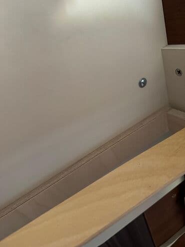 qoz taxta: Oğlan və qız üçün, Çarpayı, Matrassız, Siyirməsiz, MDF — 6