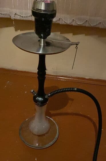 MollaRox “Simple” nərgili - Komplekt: şüşə kolba, metal şaquli gövdə