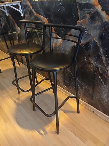 kuxna ucun stol: Mətbəx üçün, rəng - Qara Stul — 3