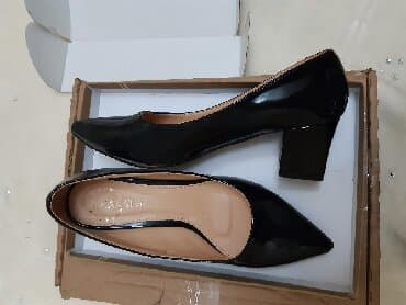 Tuflilər, Ölçü: 36, rəng - Qara, İşlənmiş