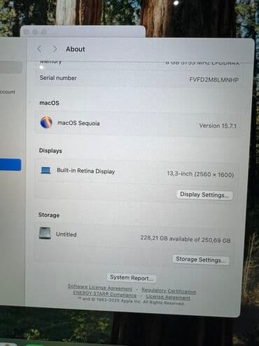 mac air: Apple MacBook, 13.3 ", Apple M1, 256 GB — 9