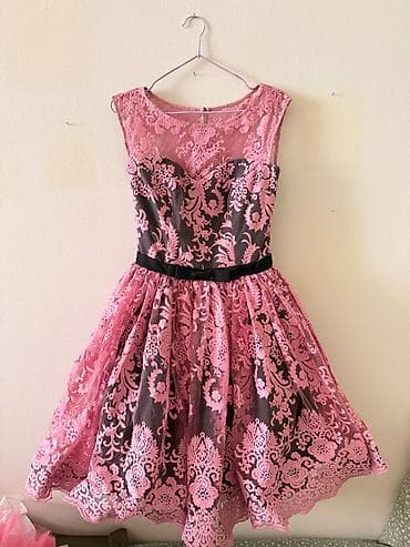 gupurlu donlar: Özəl Tikilib - Rəng: çəhrayı krujeva üst qat, tünd astar - Model — 8