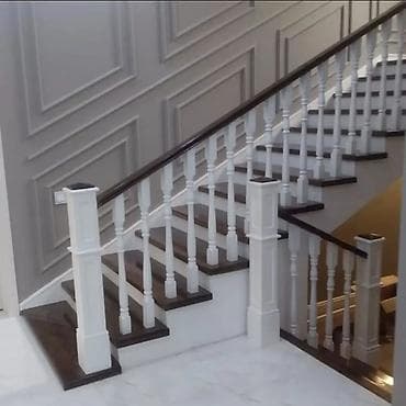 doşeme: Mərtəbədaxili pilləkənlərin hazırlanması və quraşdırılması xidməti. - — 6