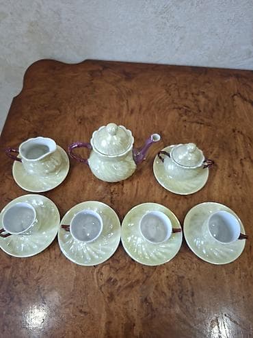 versace servis: Çay dəsti, rəng - Sarı, Keramika — 2