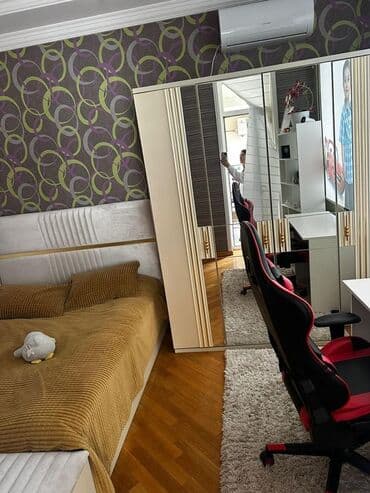 Satılır: tam mebellı mənzil interyeri - Yataq otağı 1: klassik