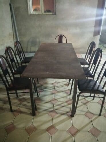 столы для совещаний: Stollar, Stullar, Masalar, Oturacaqlar, Kafe və cayxana üçün stol stul — 22