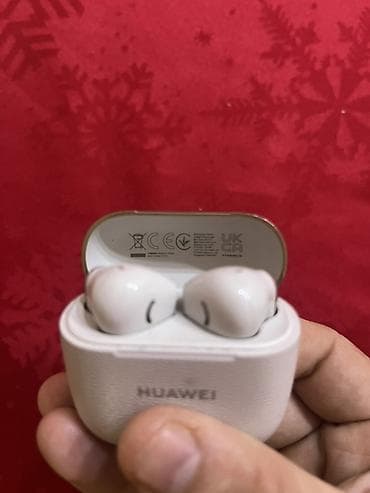 Simsiz (Bluetooth) Qulaqcıqlar, Huawei, rəng - Ağ — 2
