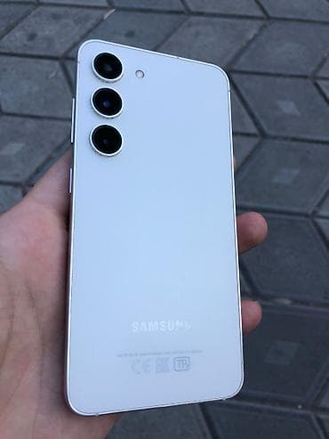 Elektronika: Samsung Galaxy S23, 256 GB, rəng - Ağ, İki sim kartlı — 1