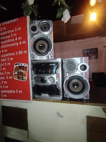 LG ev audio sistemi – mini hi-fi mərkəz Xüsusiyyətlər: - Marka/model