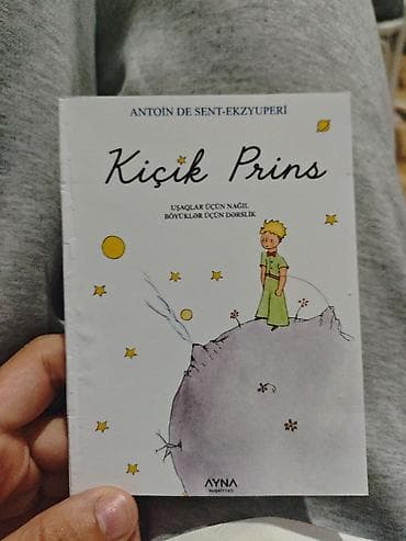 Kiçik Prins" mini kitabı təzədir. İstəyən olsa, yaza bilər. Qiyməti: 4 — 1
