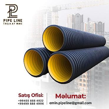 nerj boru: "Pipe Line İnşaat" şirkəti olaraq infrastruktur layihələriniz üçün — 10