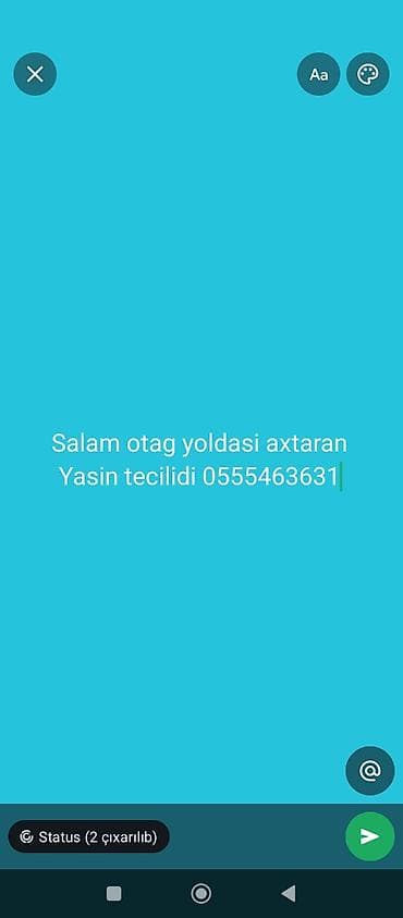 ucuz ev kiraye: Özüne kim otag yoldasi axtarsa yazsin — 1