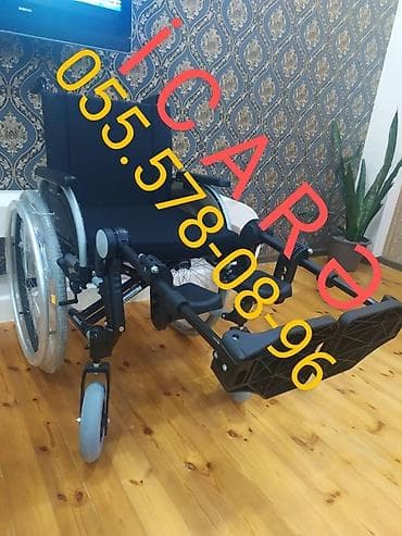 elil araba: Təkərli əlil arabası – universal model - Geniş və rahat oturacaq — 1