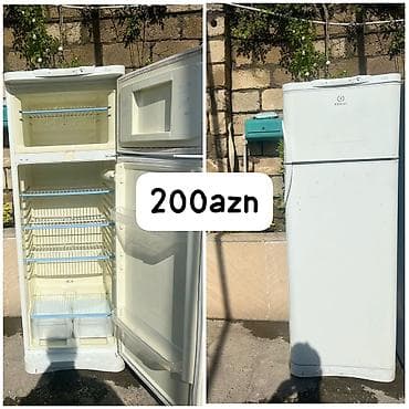 buz dolablari: 2 qapılı Indesit Soyuducu Satılır, rəng - Ağ — 1