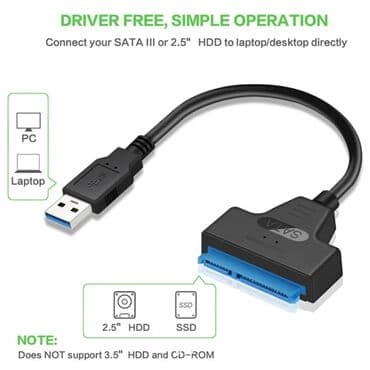 bts çanta: Sata kebel USB 3.0 Yenidi Sata kabel usb 3.0 SSD ve ya HDD 2.5 — 3