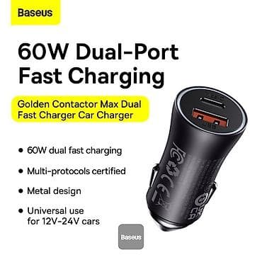 gps avto: Simsiz şarj cihazı Baseus, > 20 Vt — 2