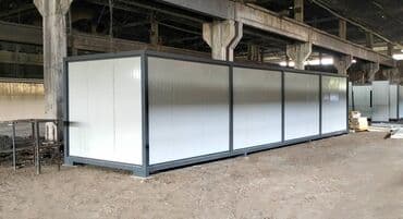 ucuz vaqon: Soyuducu Konteyner Soyuducu Anbar ✅ 12.00x3.00m Soyuducu Konteyner — 1