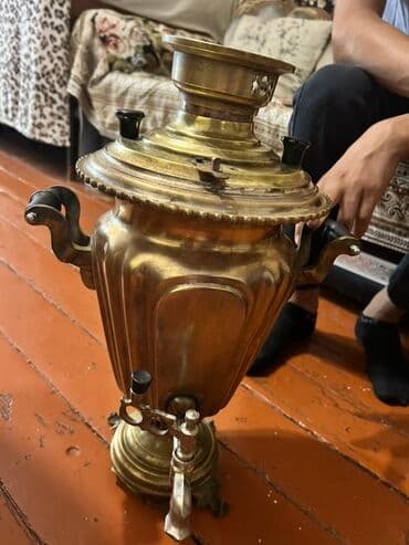 Kabab malları: İşlənmiş Od Samovar, 3 l, Ünvandan götürmə — 8
