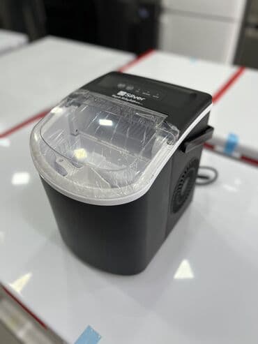 kokteyl aparati baku electronics: Silver buz aparatı 1 il rəsmi zəmanət Yeni model 7 dəqiqəyə 9 buz ədəd — 2