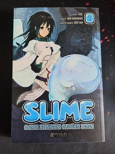 Komikslər, manqa: Slime 1-ci cild (Türkcə/Akılçelen kitaplar) original (onlayn — 1